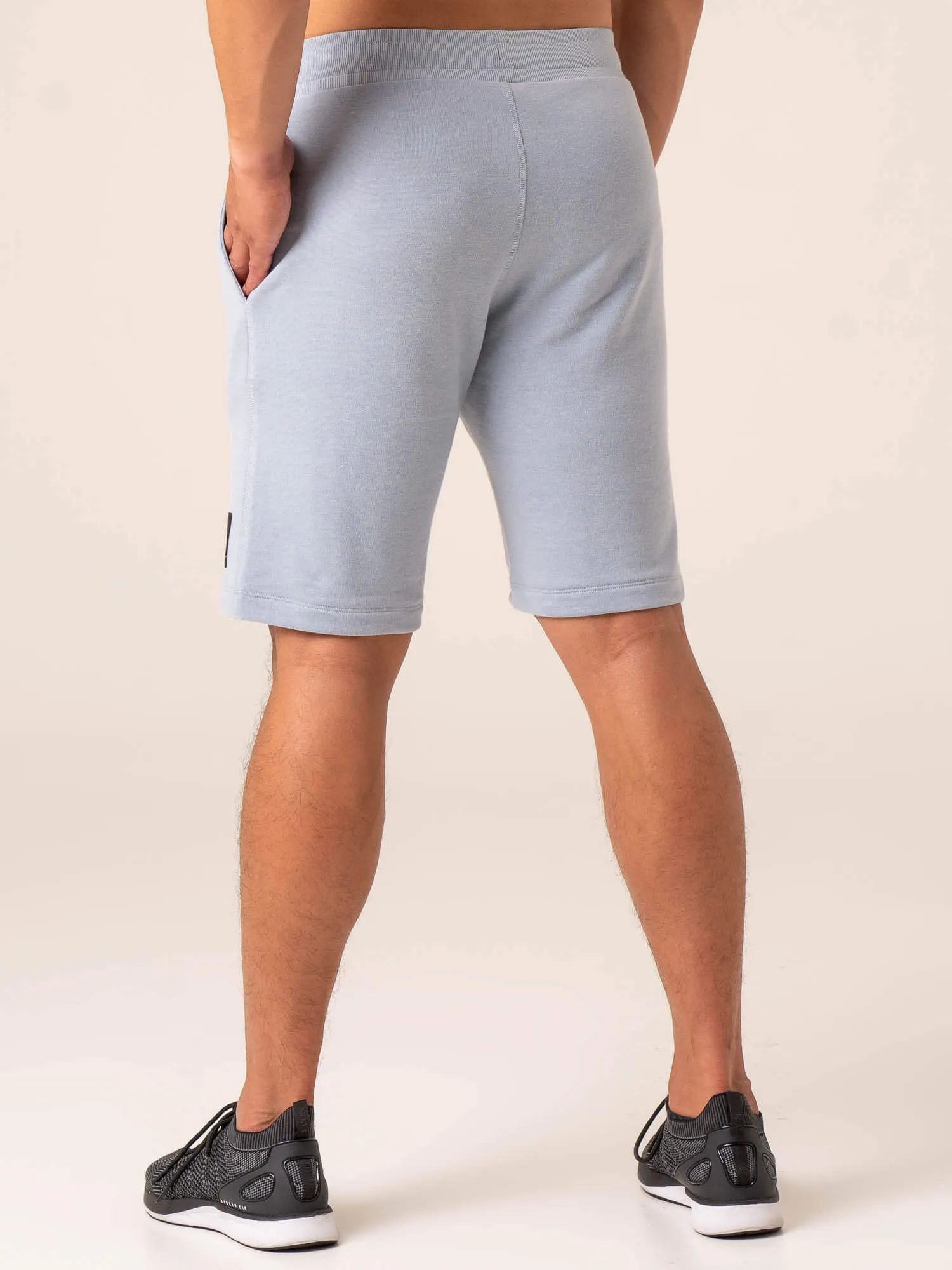 Terrain Track Shorts - Ice Blue muscle fit