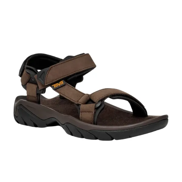 Teva Men's Terra Fi 5 Universal Leather Turkish Coffee dry step