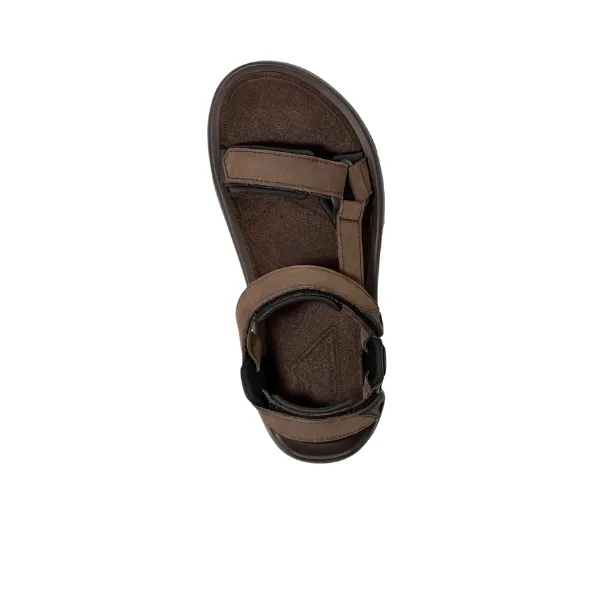 Teva Men's Terra Fi 5 Universal Leather Turkish Coffee cold ready