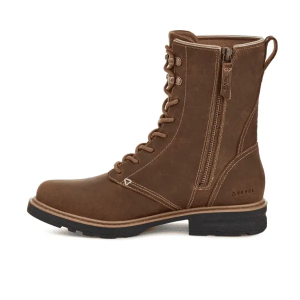 Teva Women's Rowena Lace Honey Brown moon look