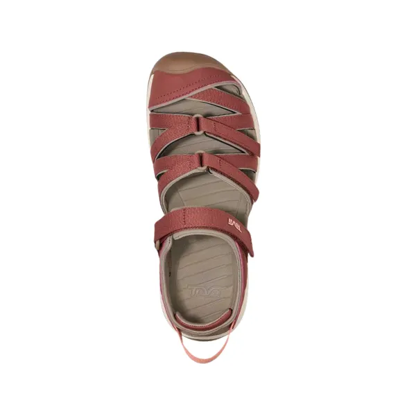 Teva Women's Tirra CT Mahogany Relax Walk