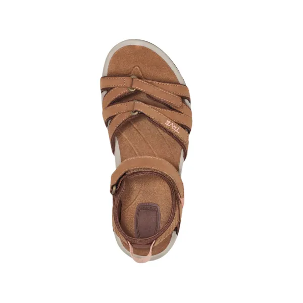 Teva Women's Tirra Leather Brown slow living