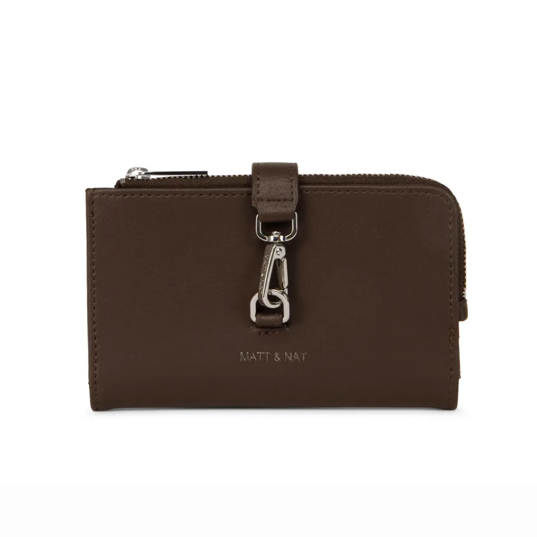 Thalia Wallet in Decaf from Matt & Nat pocket fit