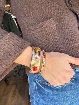 Thick Bracelet Gem Bracelet event ready