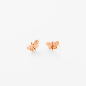 Tiny Baby Asterope Stud - Rose Gold satin tone