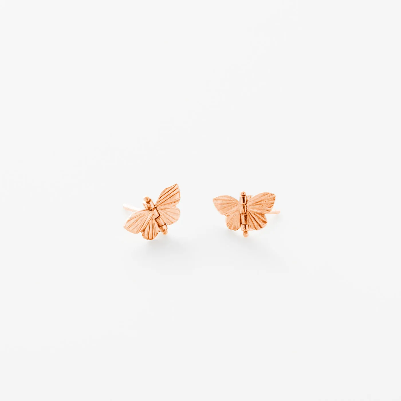 Tiny Baby Asterope Stud - Rose Gold satin tone
