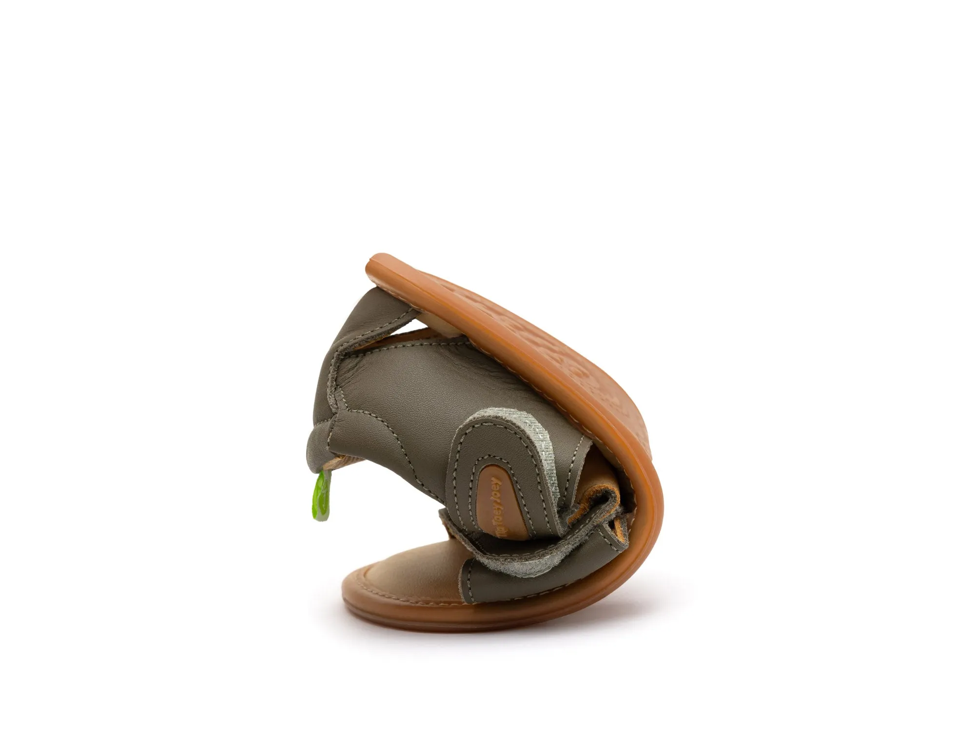Tip Toey Joey Boy's and Girl's Boomy Sandals - Mineral Green Morning Ease
