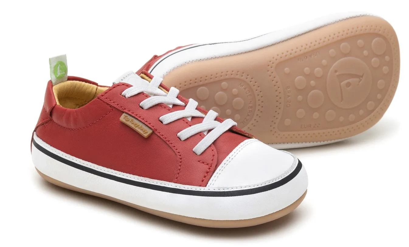 Tip Toey Joey Boy's and Girl's Funky Sneakers, Pomo/White simple feel