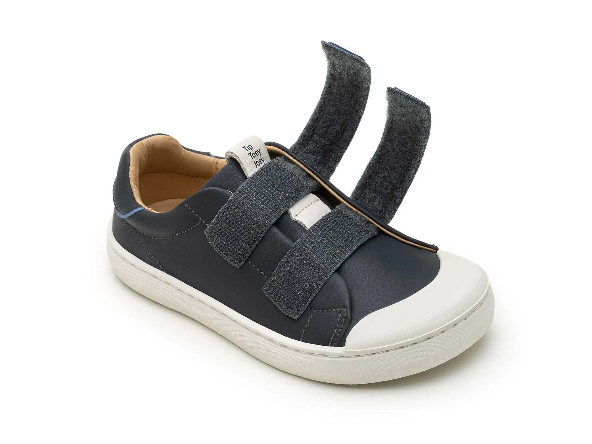 Tip Toey Joey Boy's and Girl's Ramp Colors Sneakers - Ash / Denim / Denim street mood