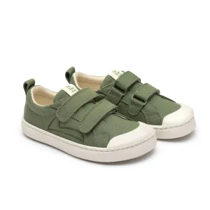 Tip Toey Joey Boy's and Girl's Ramp Green Sneakers - Lona Verde Pistache no pressure