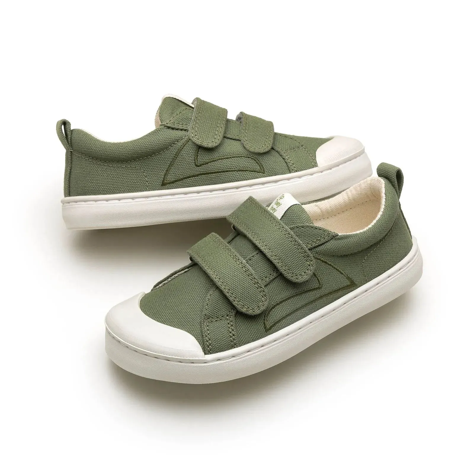 Tip Toey Joey Boy's and Girl's Ramp Green Sneakers - Lona Verde Pistache go anywhere