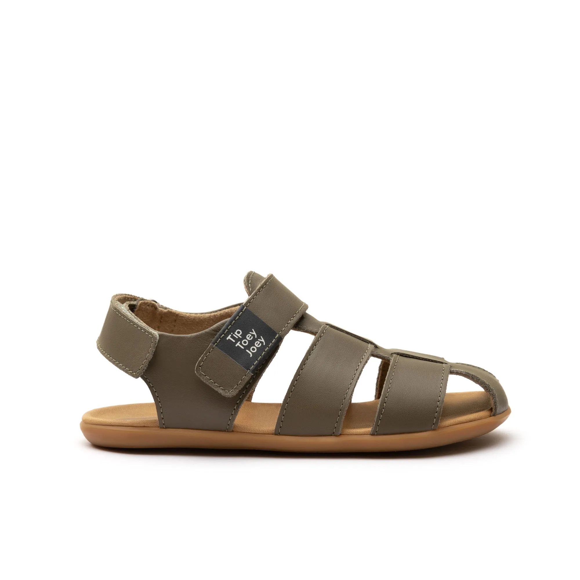 Tip Toey Joey Boy's and Girl's Sand Sandals - Mineral Green Weekend Flow