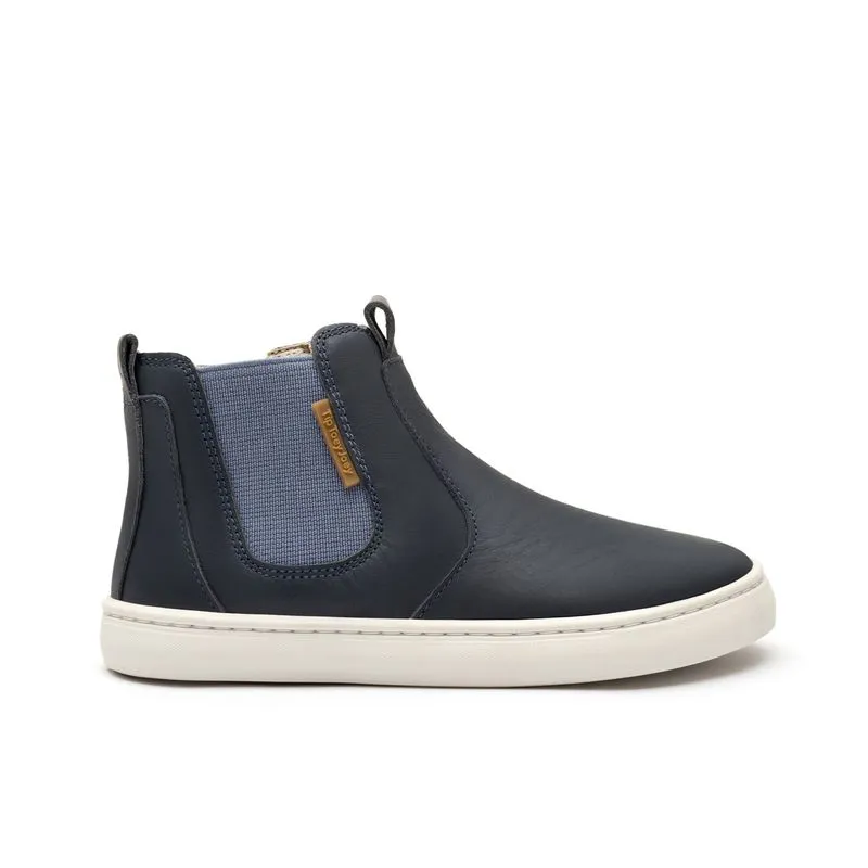 Tip Toey Joey Boy's and Girl's Tracker Boots, Navy heavy soul