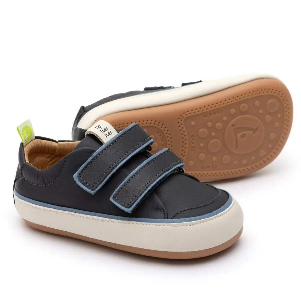 Tip Toey Joey Boy's Bossy Colors Casual Shoes - Ash / Denim / Denim smart vibe