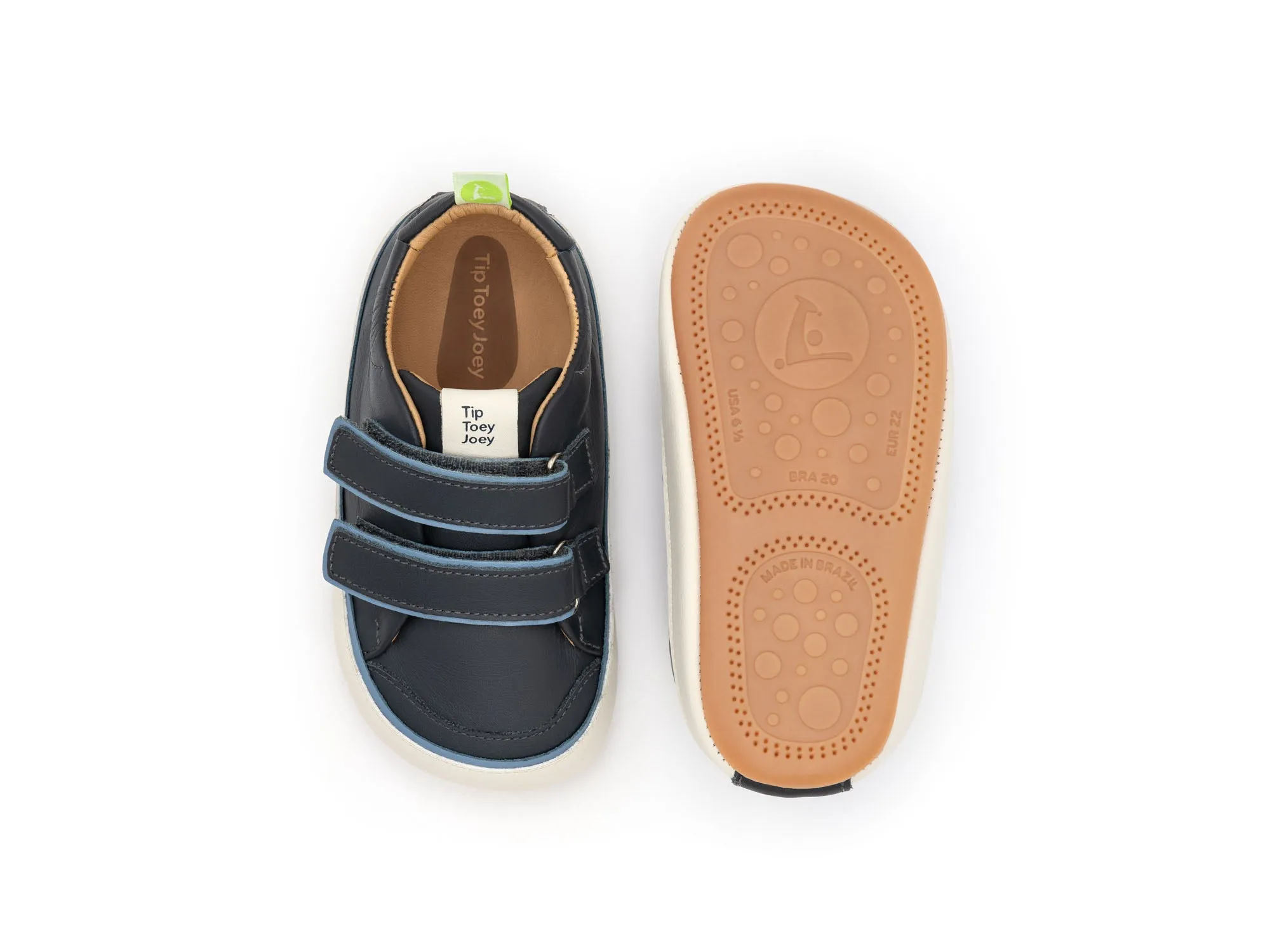 Tip Toey Joey Boy's Bossy Colors Casual Shoes - Ash / Denim / Denim breeze walk