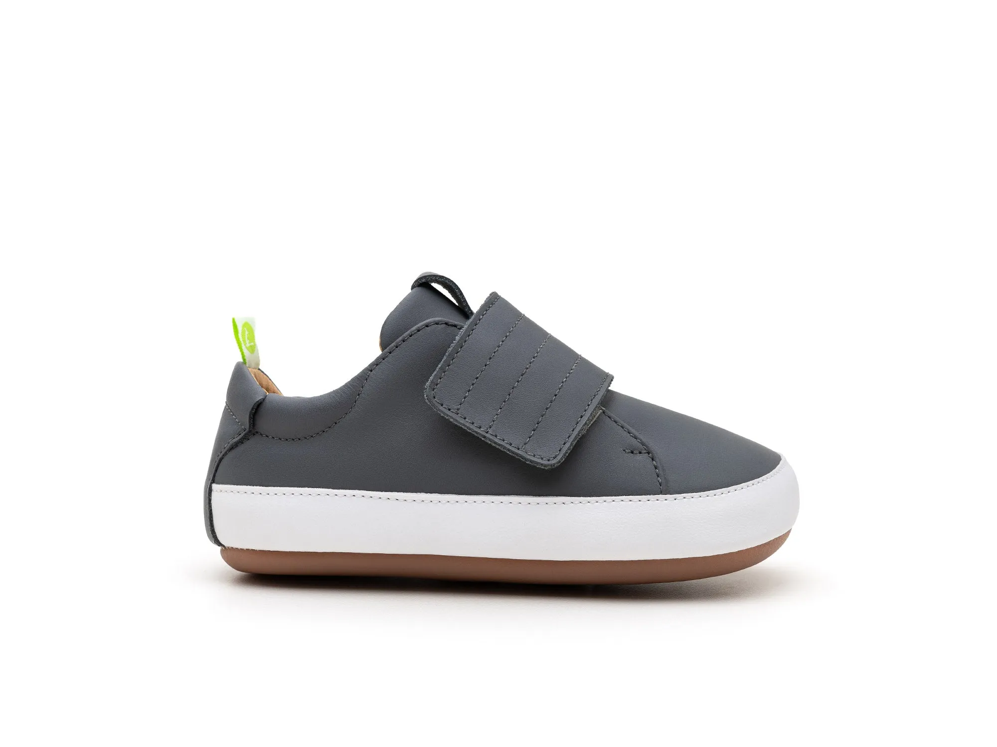 Tip Toey Joey Boy's Friendly Sneakers - Slate Blue soft edge