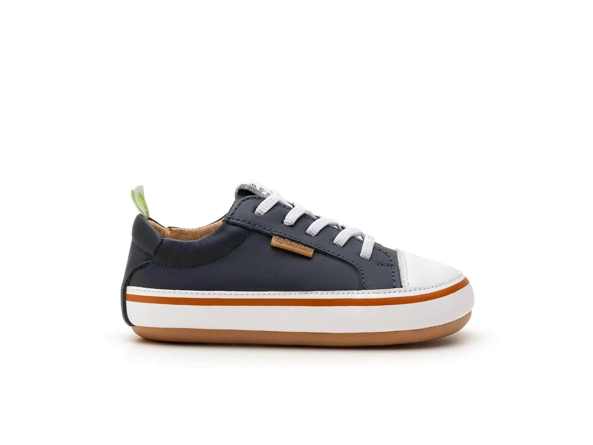 Tip Toey Joey Boy's Funky Casual Shoes - Navy / White chill look