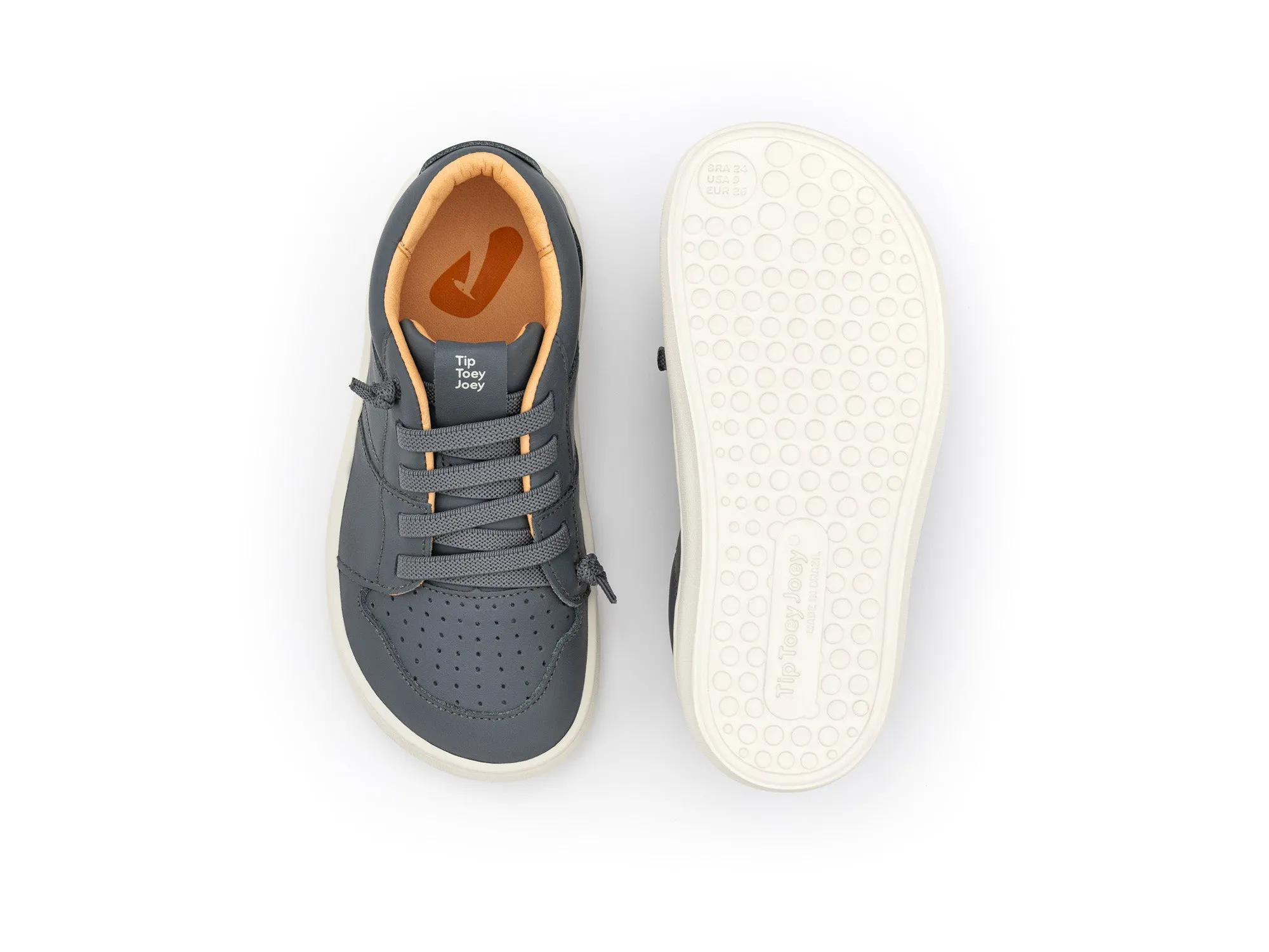 Tip Toey Joey Boy's Ollie Sneakers - Slate Blue cool city