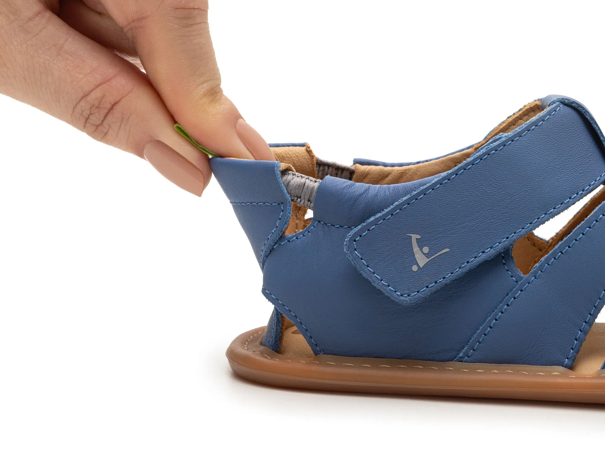 Tip Toey Joey Boy's Sandy Sandals - Blue Tang Wild Trail
