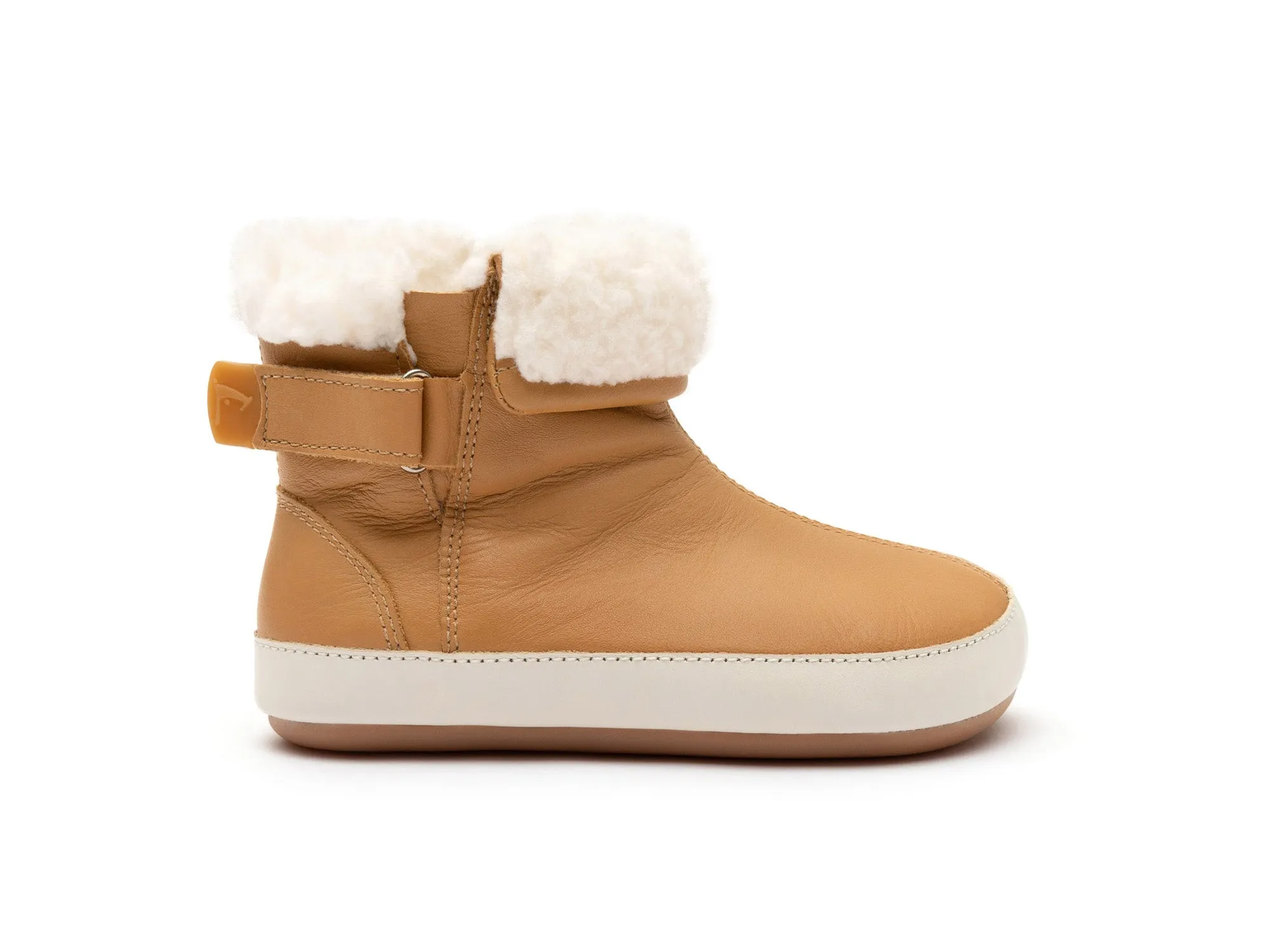 Tip Toey Joey Girl's and Boy's Dobby Boots - Hay / Tapioca eco conscious