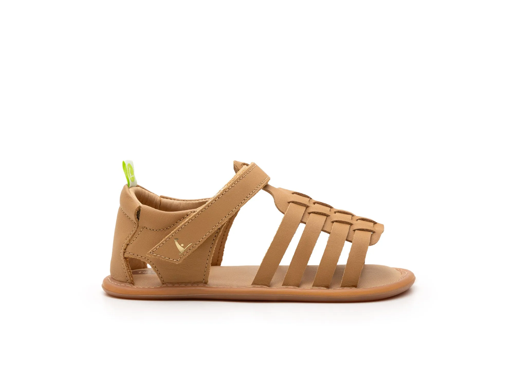 Tip Toey Joey Girl's Athena Sandals - Hay Bare Trail