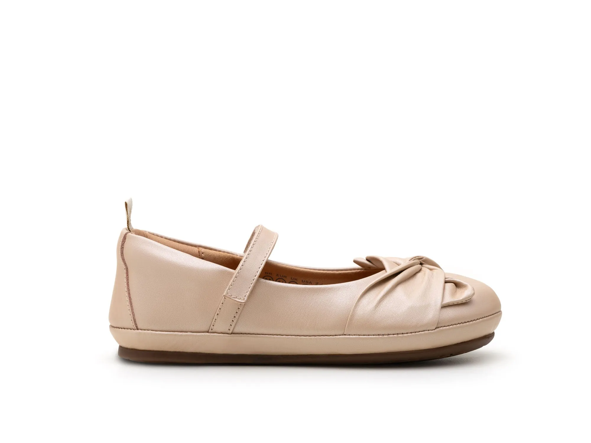 Tip Toey Joey Girl's Bind Mary Jane Shoes - Pink Pearl evening look