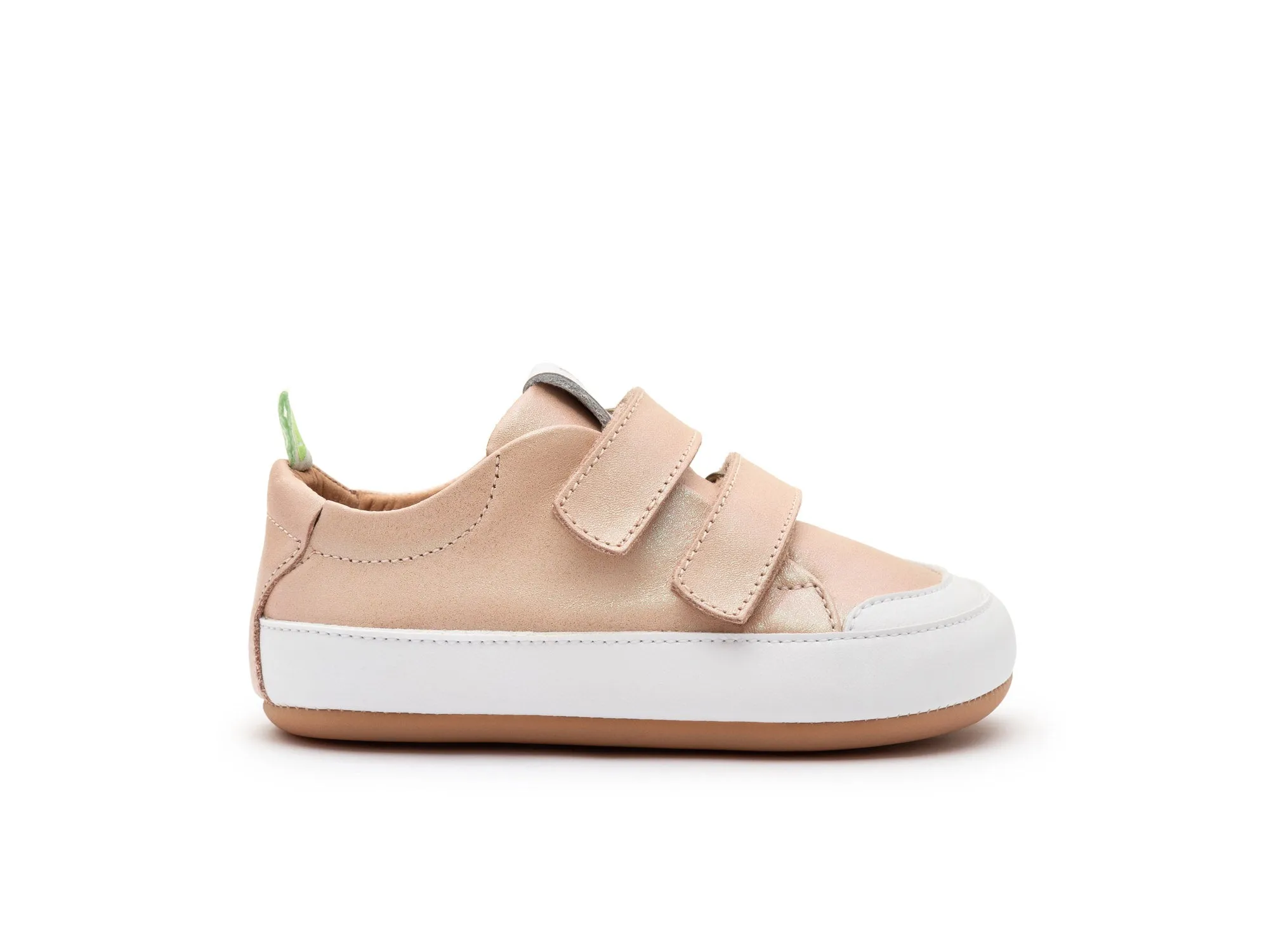 Tip Toey Joey Girl's Bossy Sneakers - Candy Dream / White run around