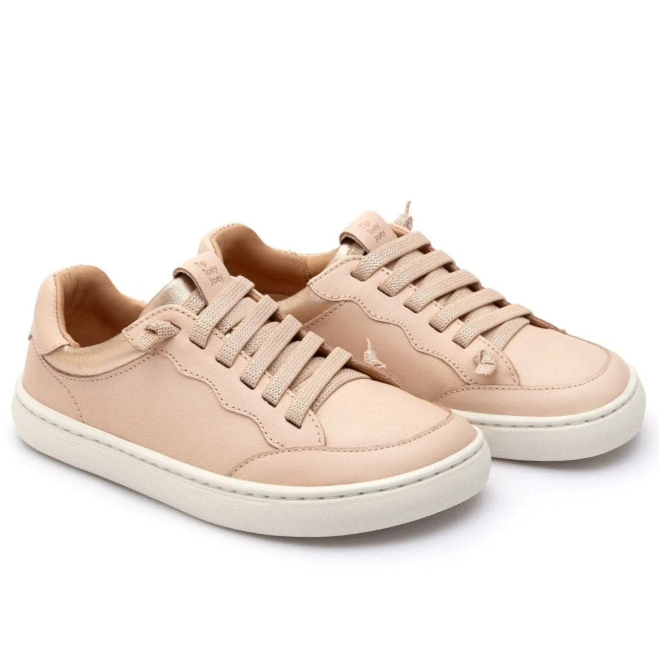 Tip Toey Joey Girl's Breeze Casual Shoes - Papaya Cream / Metalic Salmon pro vibe