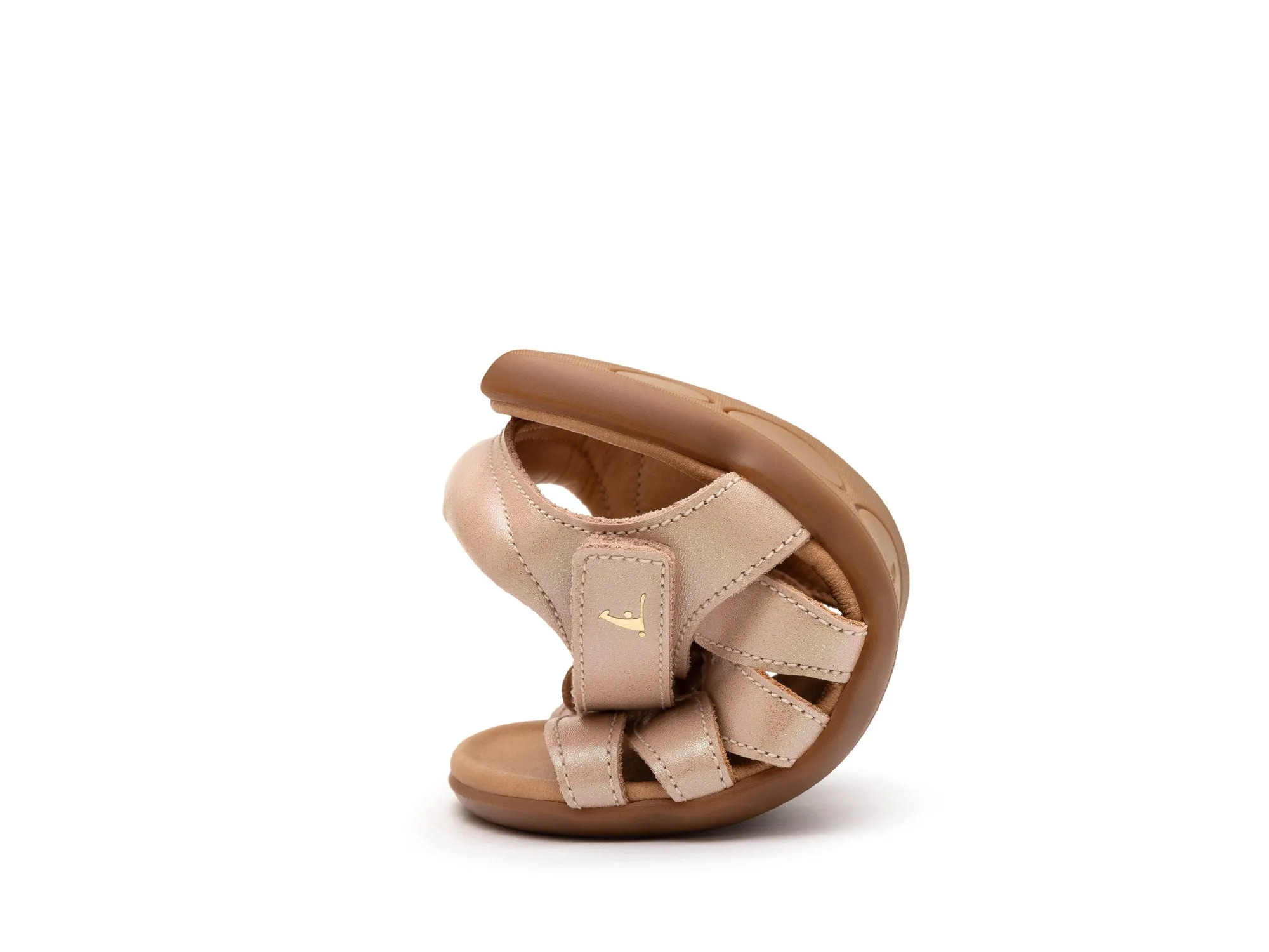 Tip Toey Joey Girl's Fern Sandals - Candy Dream Sunshine Path