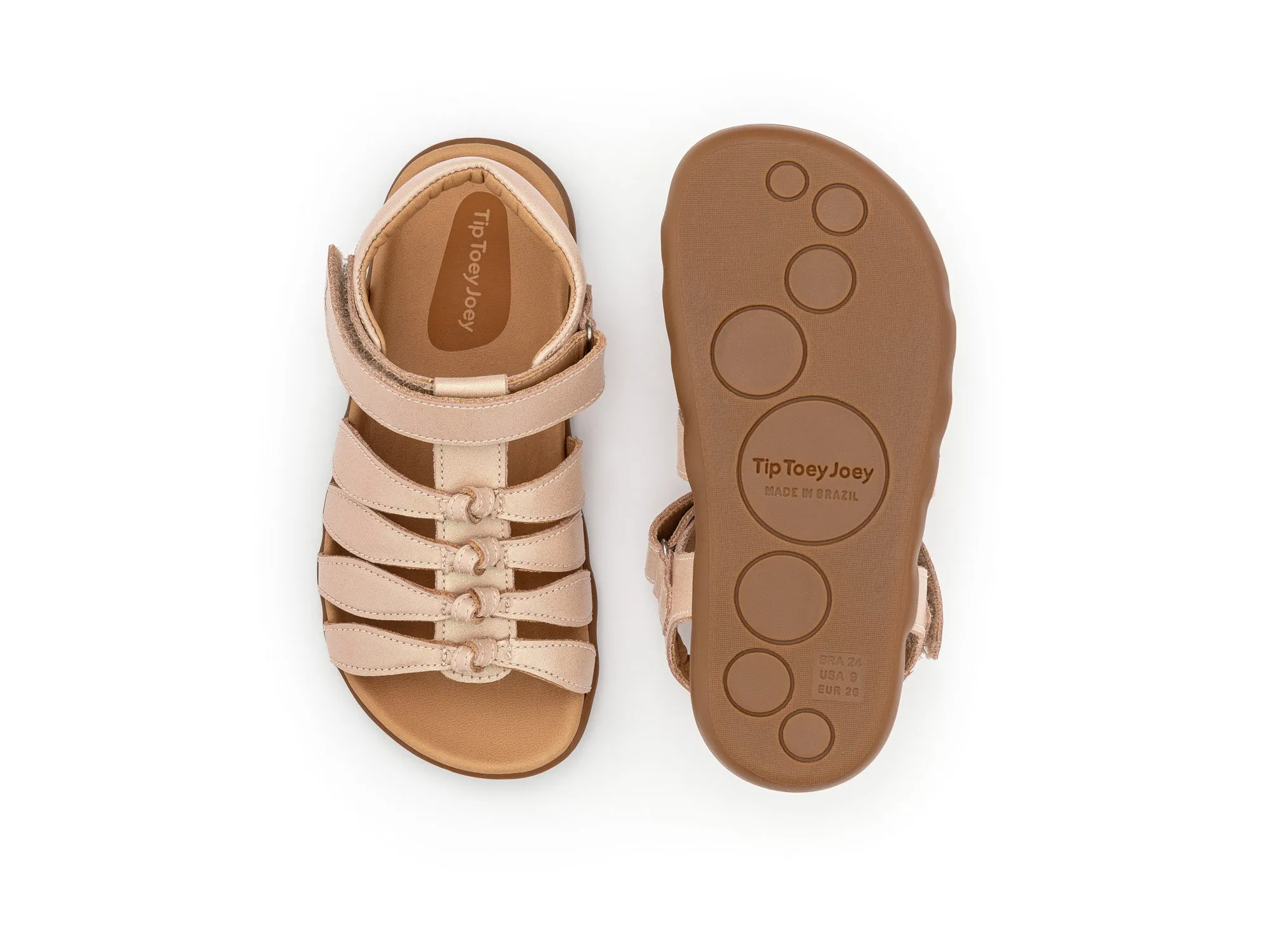 Tip Toey Joey Girl's Fern Sandals - Candy Dream Daily Walk