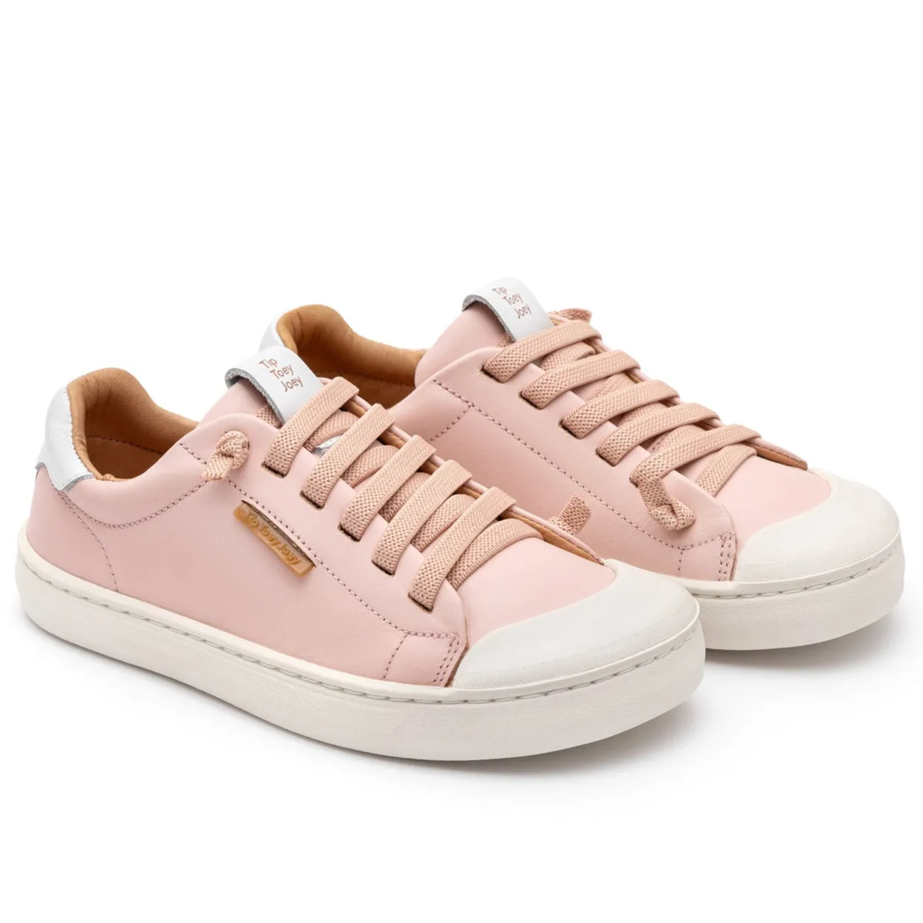 Tip Toey Joey Girl's Volt Sneakers - Blossom Pink / White breezy move