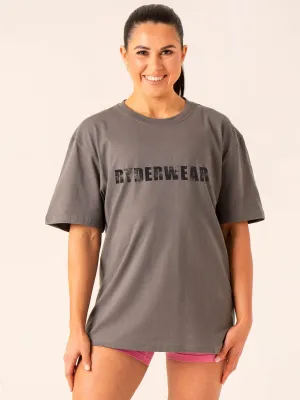 Training T-Shirt - Charcoal classic cut