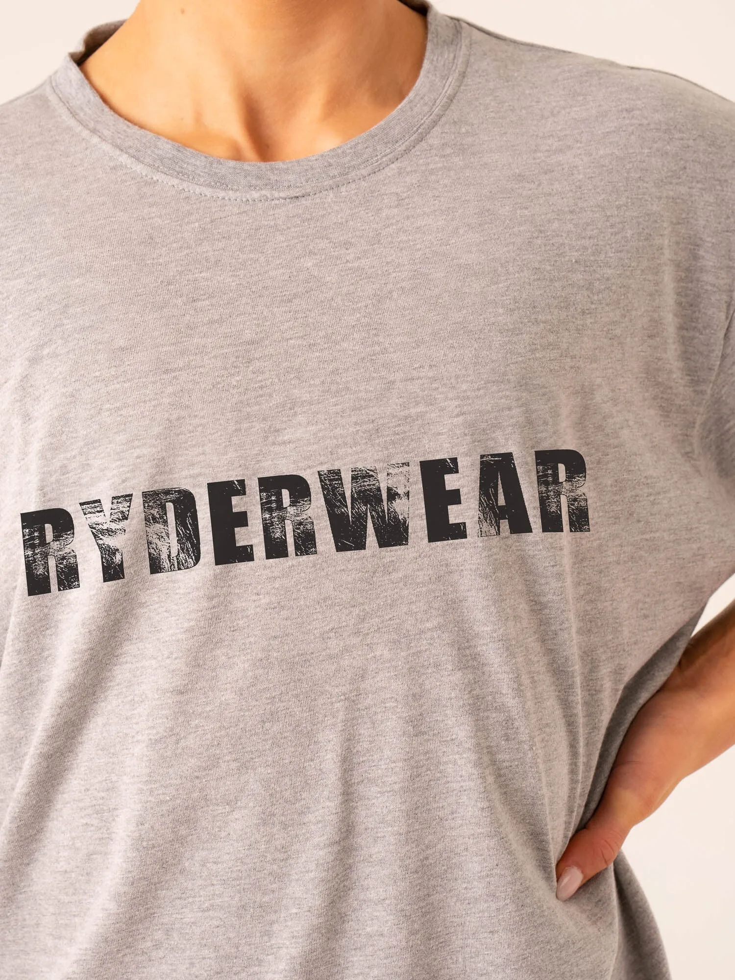 Training T-Shirt - Grey Marl casual chic