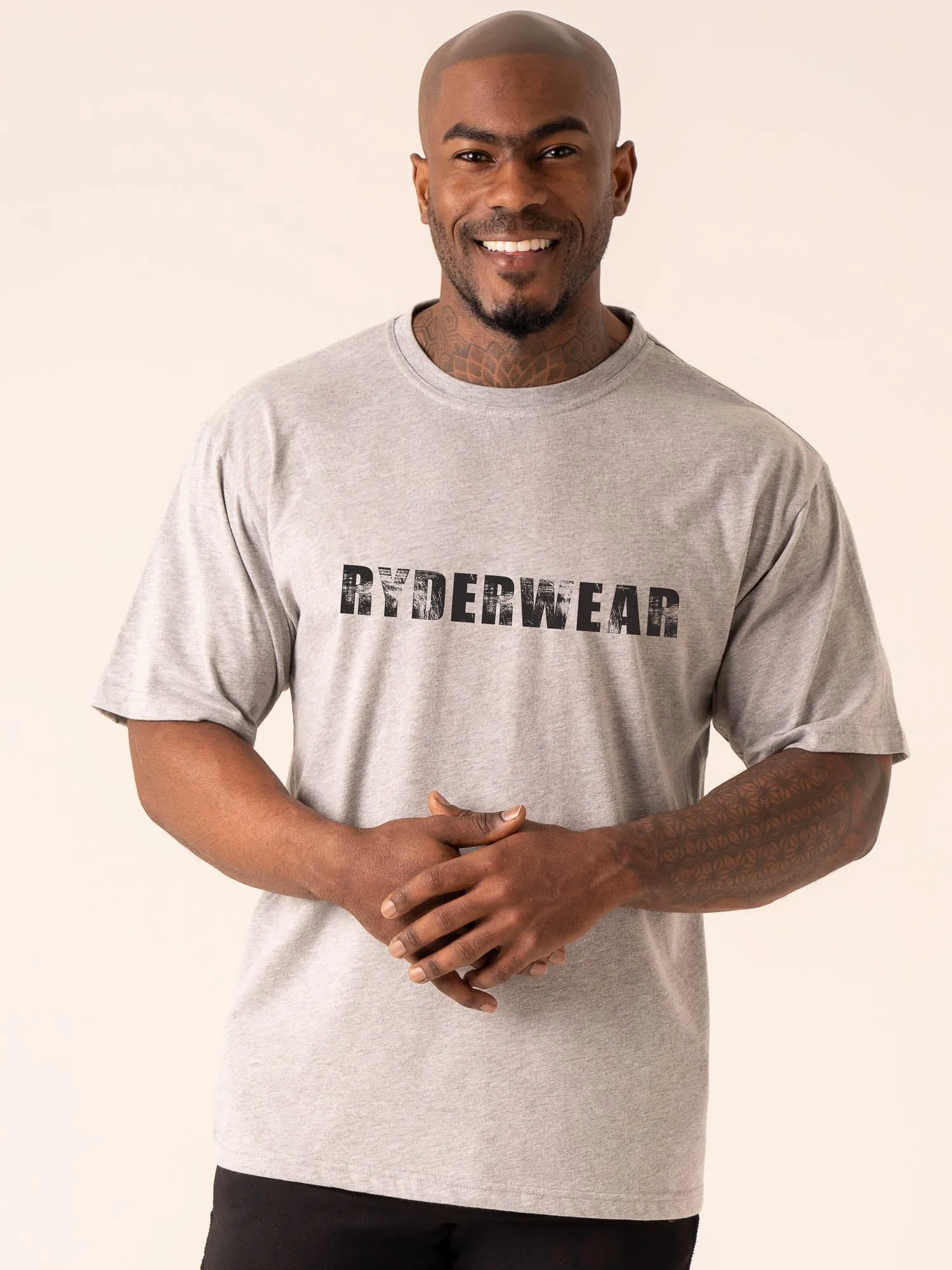 Training T-Shirt - Grey Marl motivational gear