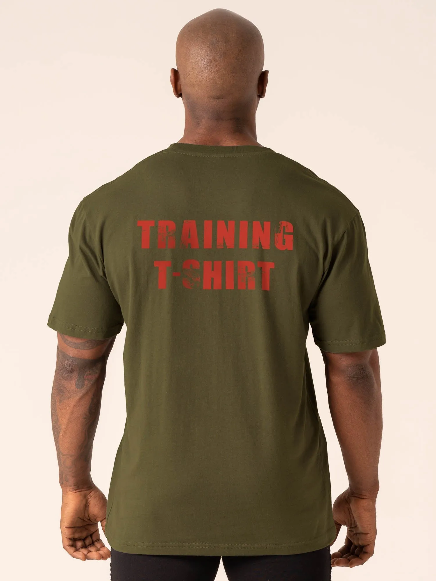 Training T-Shirt - Olive vibrant colors