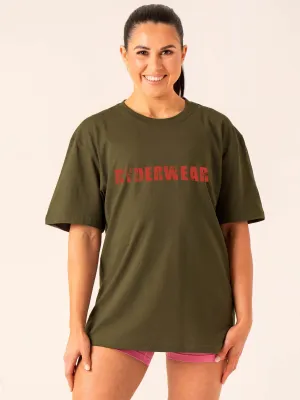 Training T-Shirt - Olive music event
