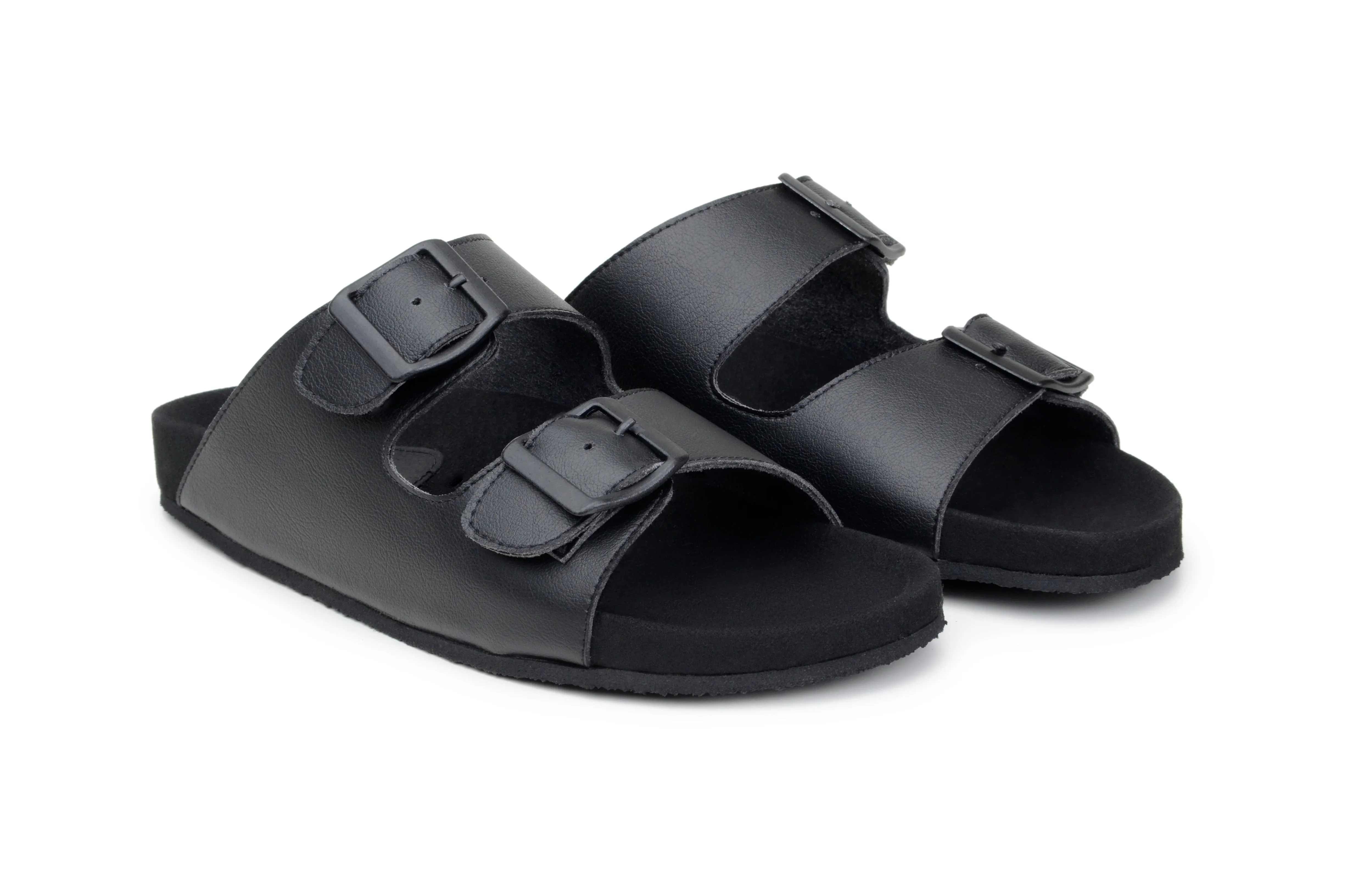 Truda Sandal in Black from Green Laces Vacation Mode