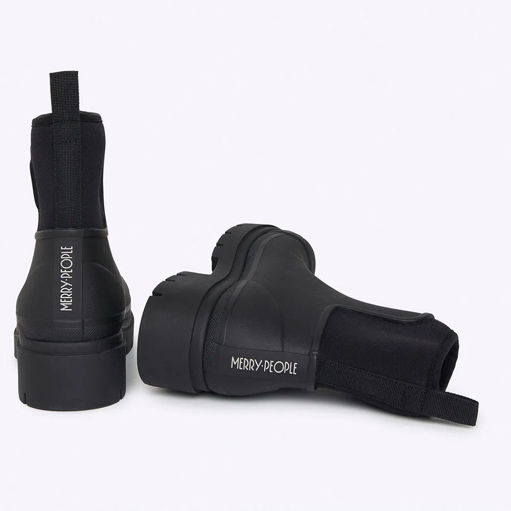 Tully Rain Boot in Black from Merry People free soul