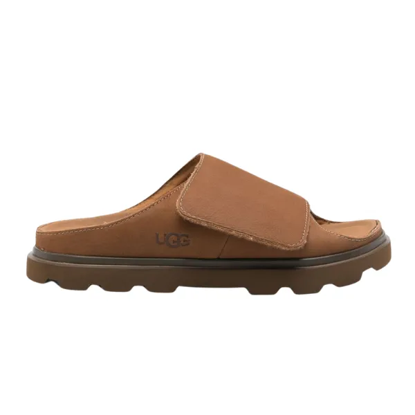 UGG Men's Solano Slide Chestnut foot relax