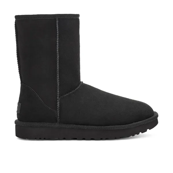 UGG Women's Classic Short II Boot Black city bound