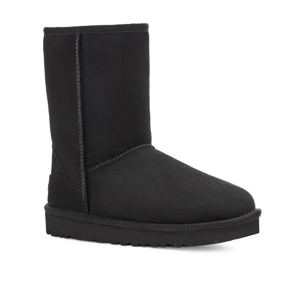 UGG Women's Classic Short II Boot Black high energy