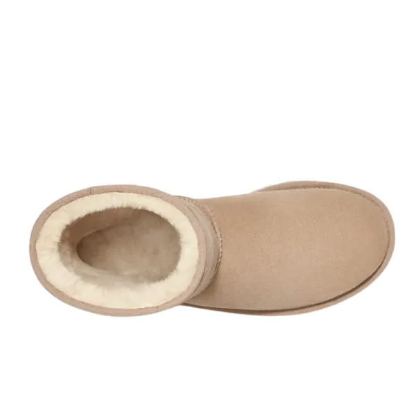 UGG Women's Classic Short II Boots Sand street tone