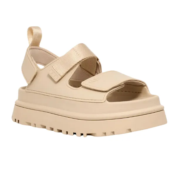 UGG Women's Goldenglow Sandal Beige long hours