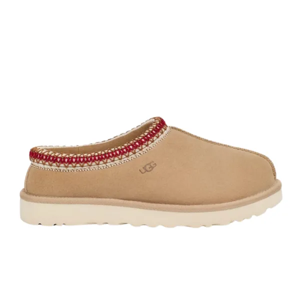 UGG Women's Tasman Slipper Sand/Dark Cherry versatile soul