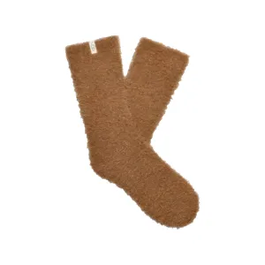 UGG Women's Teddi Cozy Crew Sock Chestnut Super Elastic
