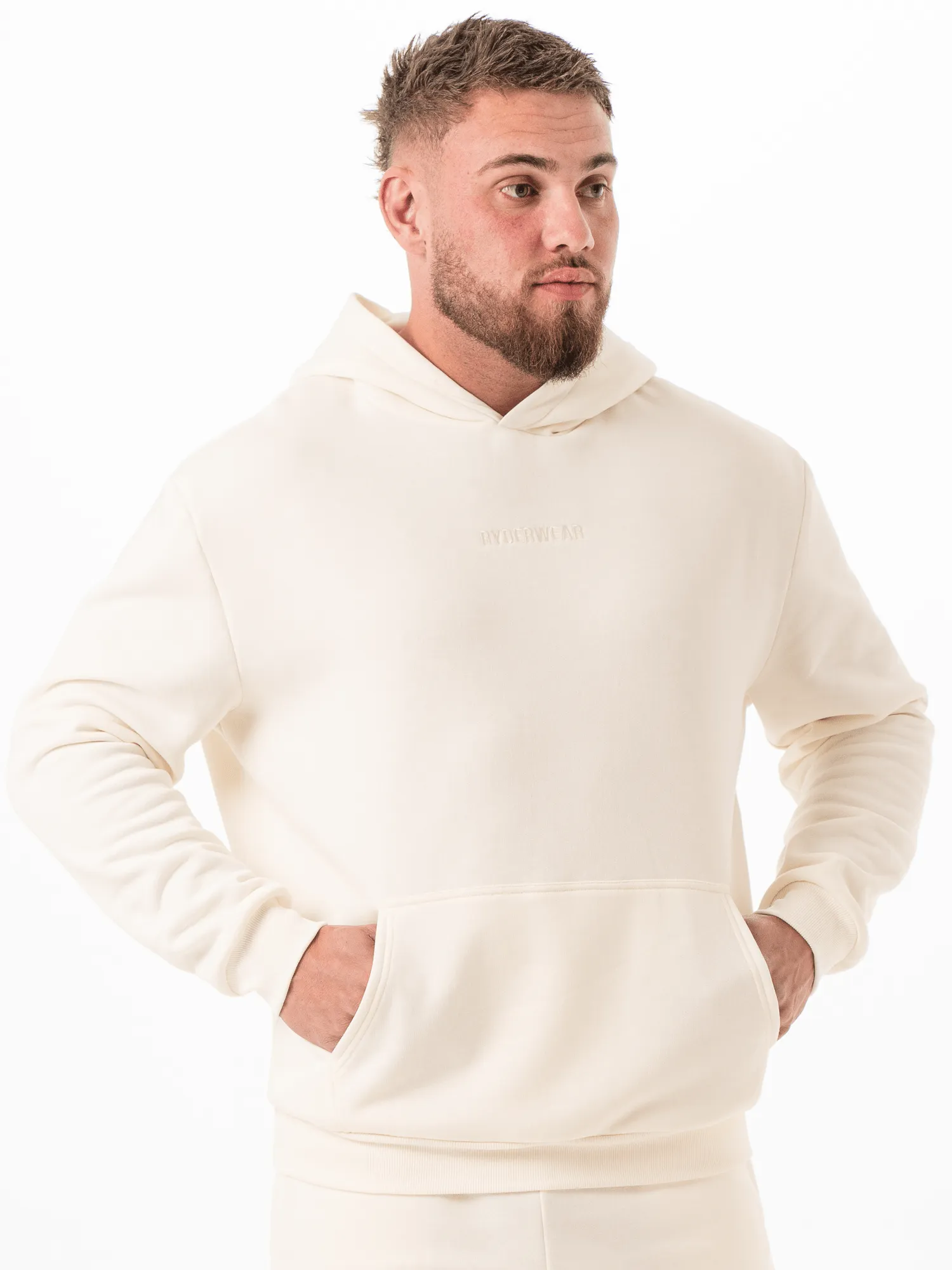 Unisex Hoodie - Vanilla warm knit.