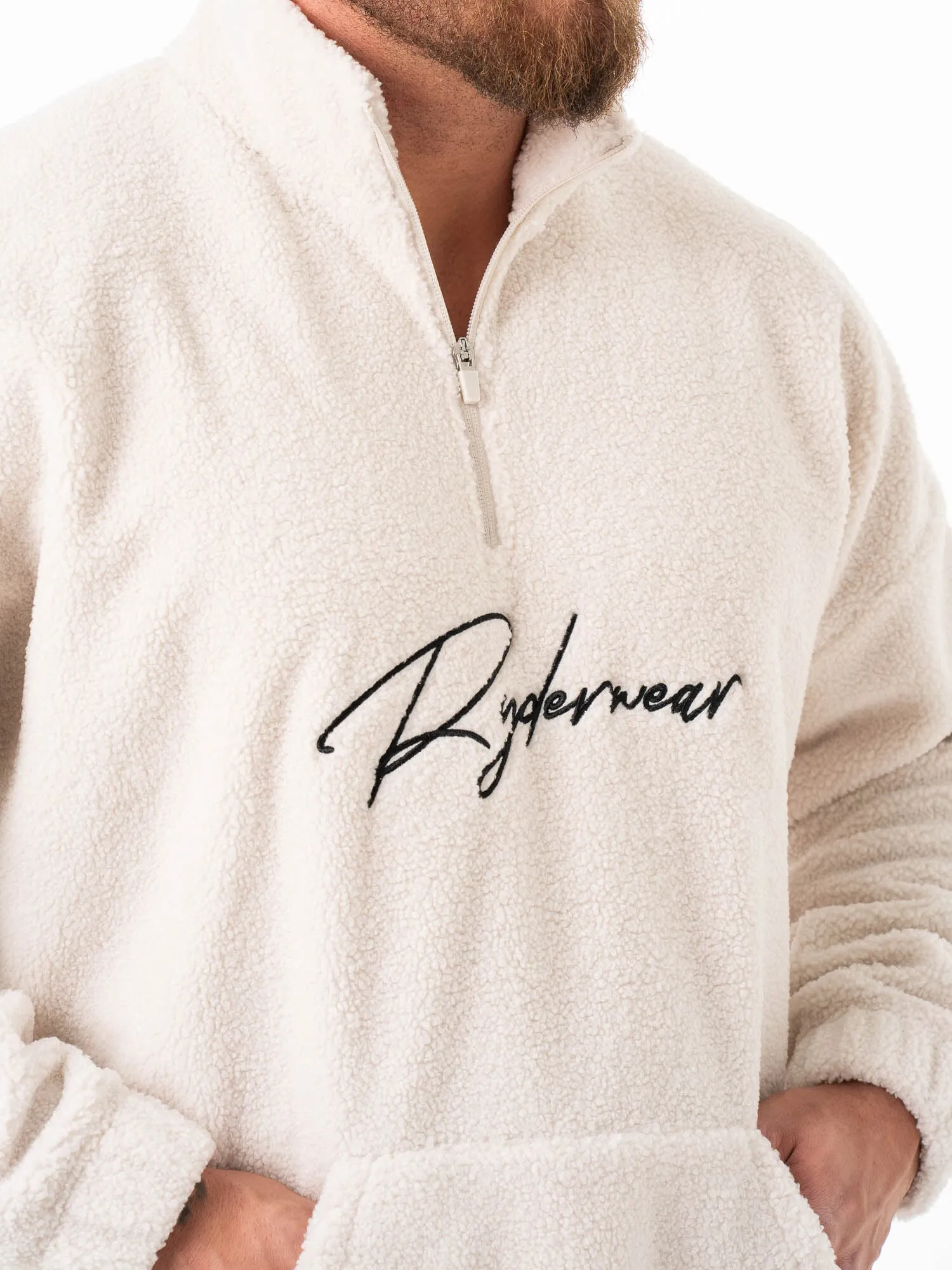 Unisex Teddy Jumper - Bone moisture wicking