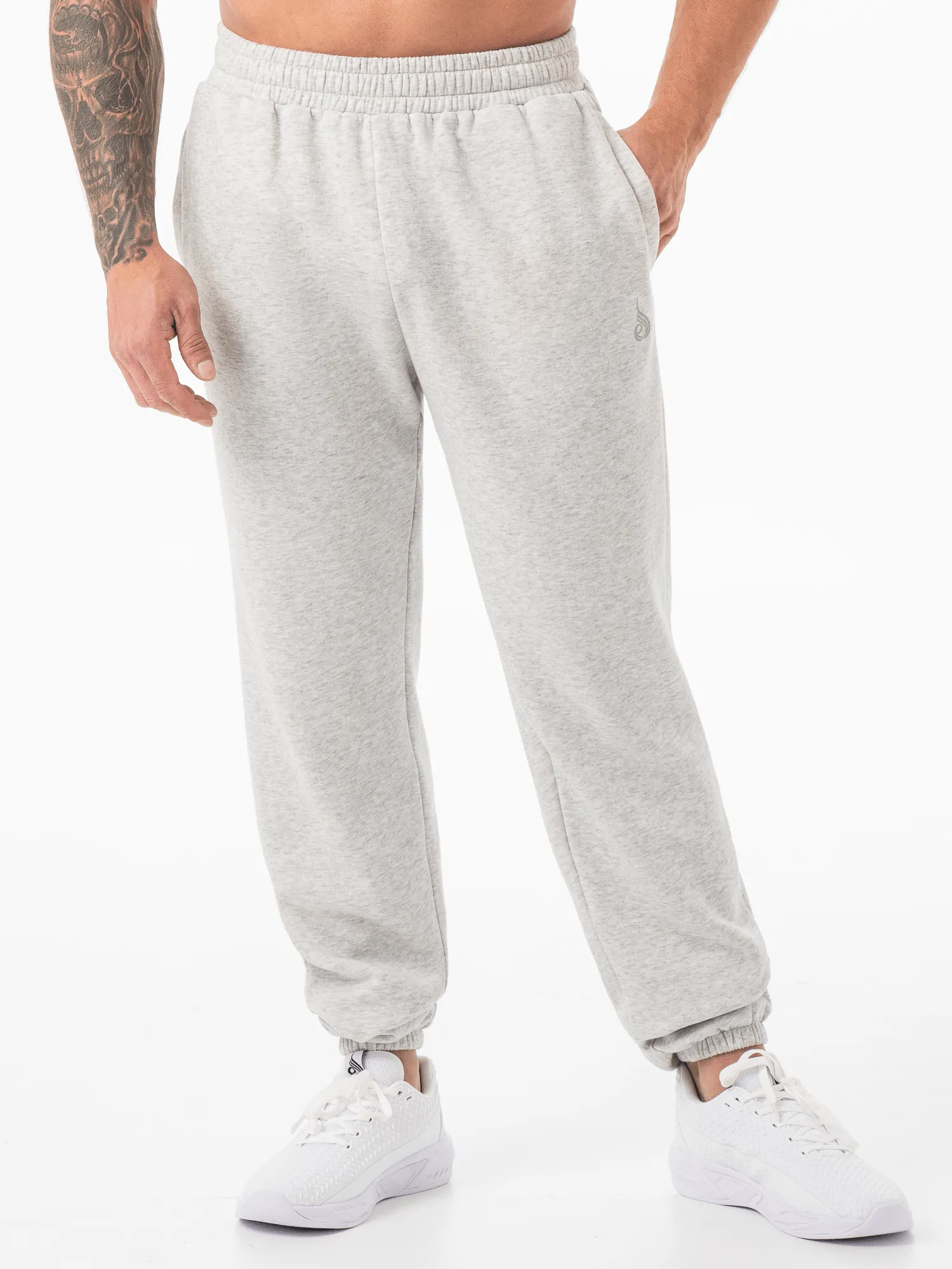 Unisex Track Pants - Snow Marl Personalized Style
