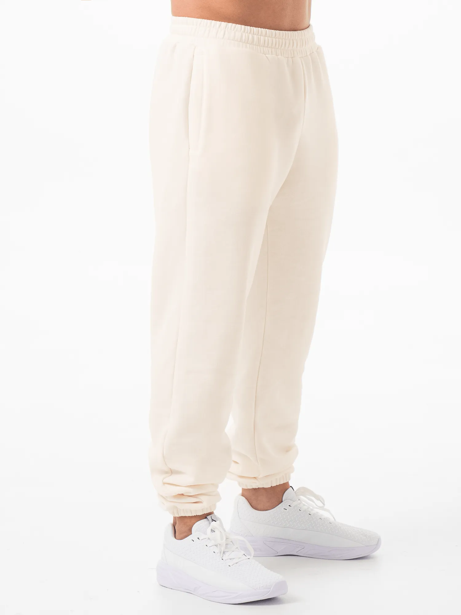 Unisex Track Pants - Vanilla Comfortable Fit
