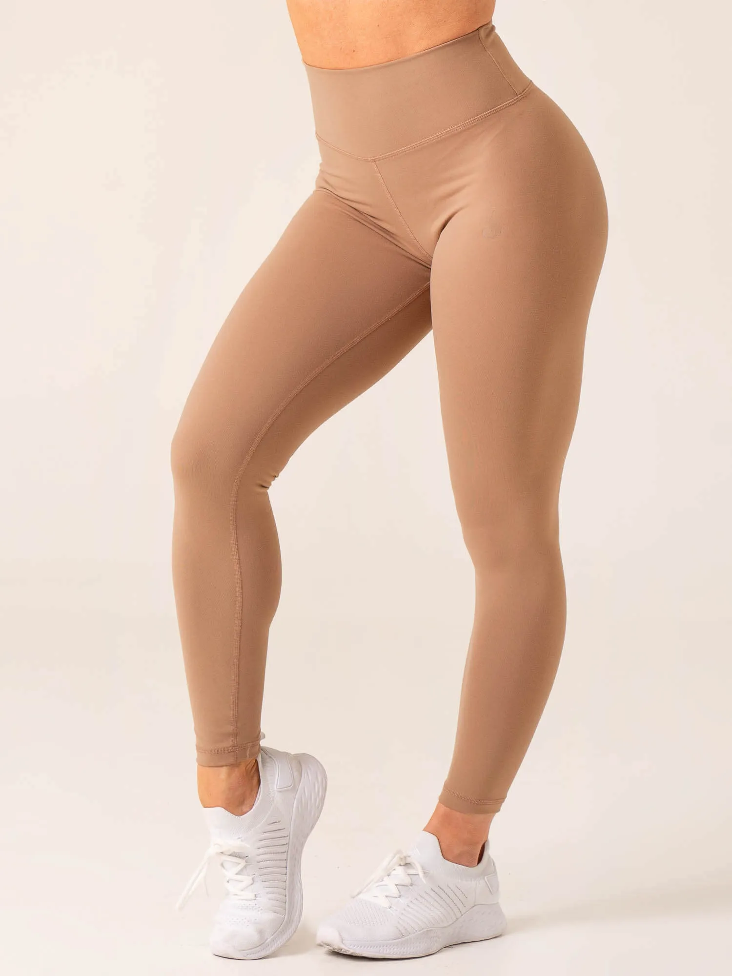 Unstoppable High Waisted Scrunch Leggings - Mocha Comfort fit